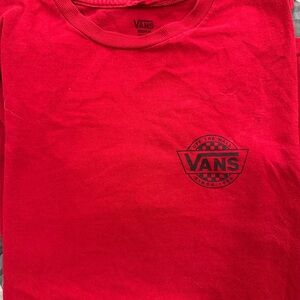 Vans Bold Red Tee